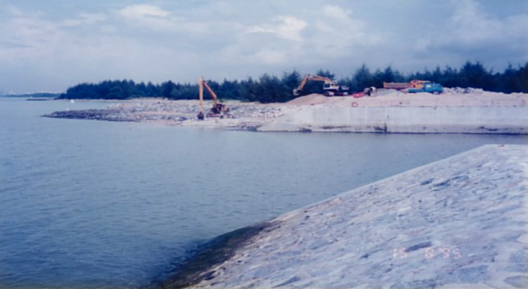 Collector Drain at Changi East Reclamation 3