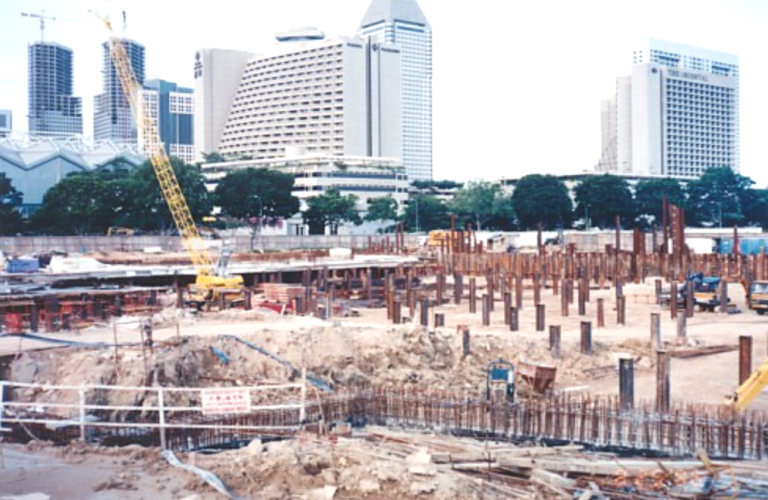 Excavation & Construction of Basement Carpark for the Esplanade Theatre1