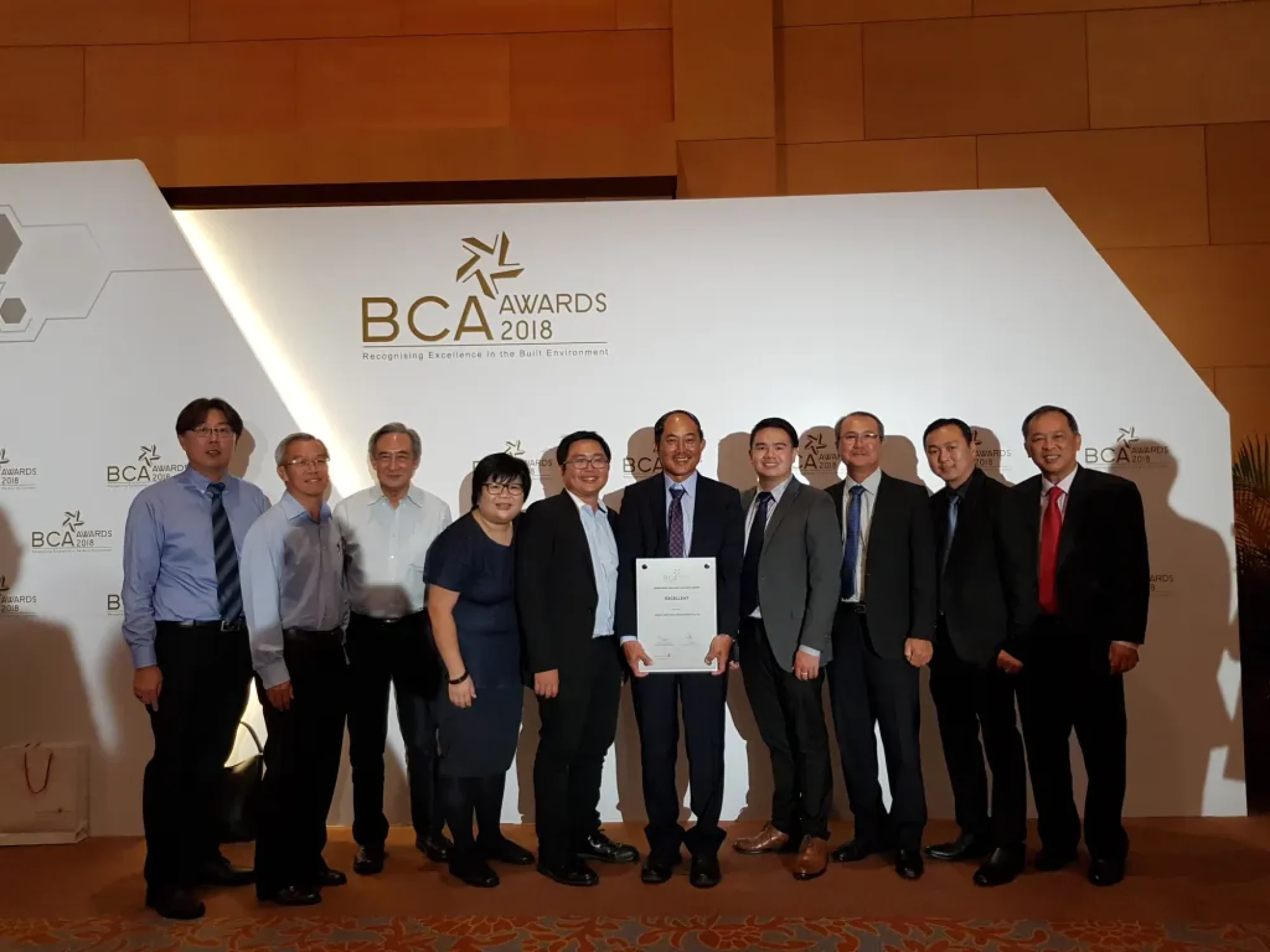 BCA Awards 2018 – Green and Gracious Builder Excellent Award