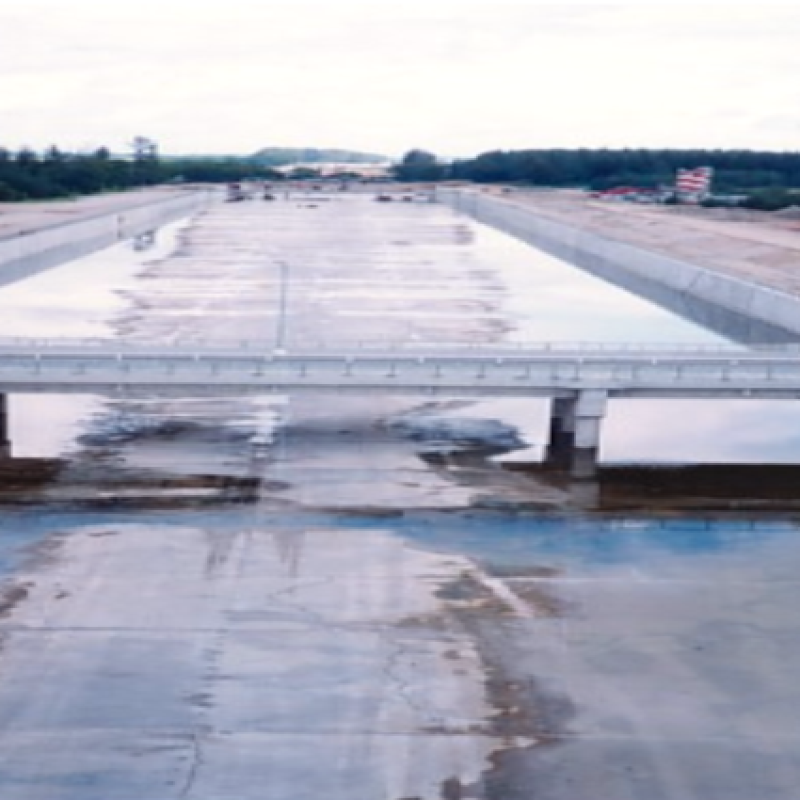 Collector Drain at Changi East Reclamation