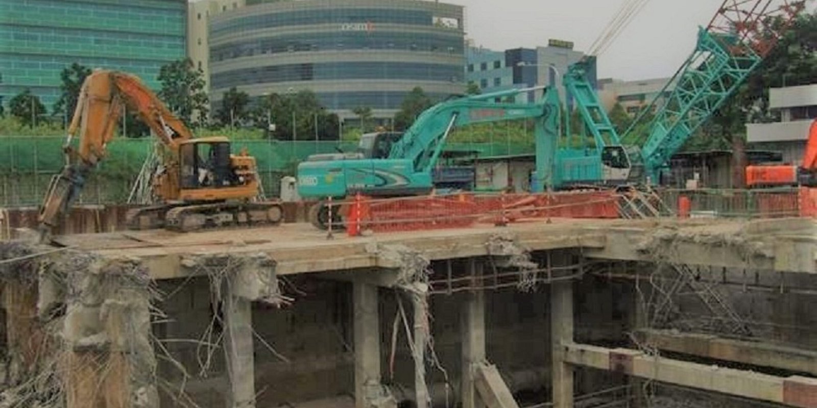 Demolition of Pumping Stations