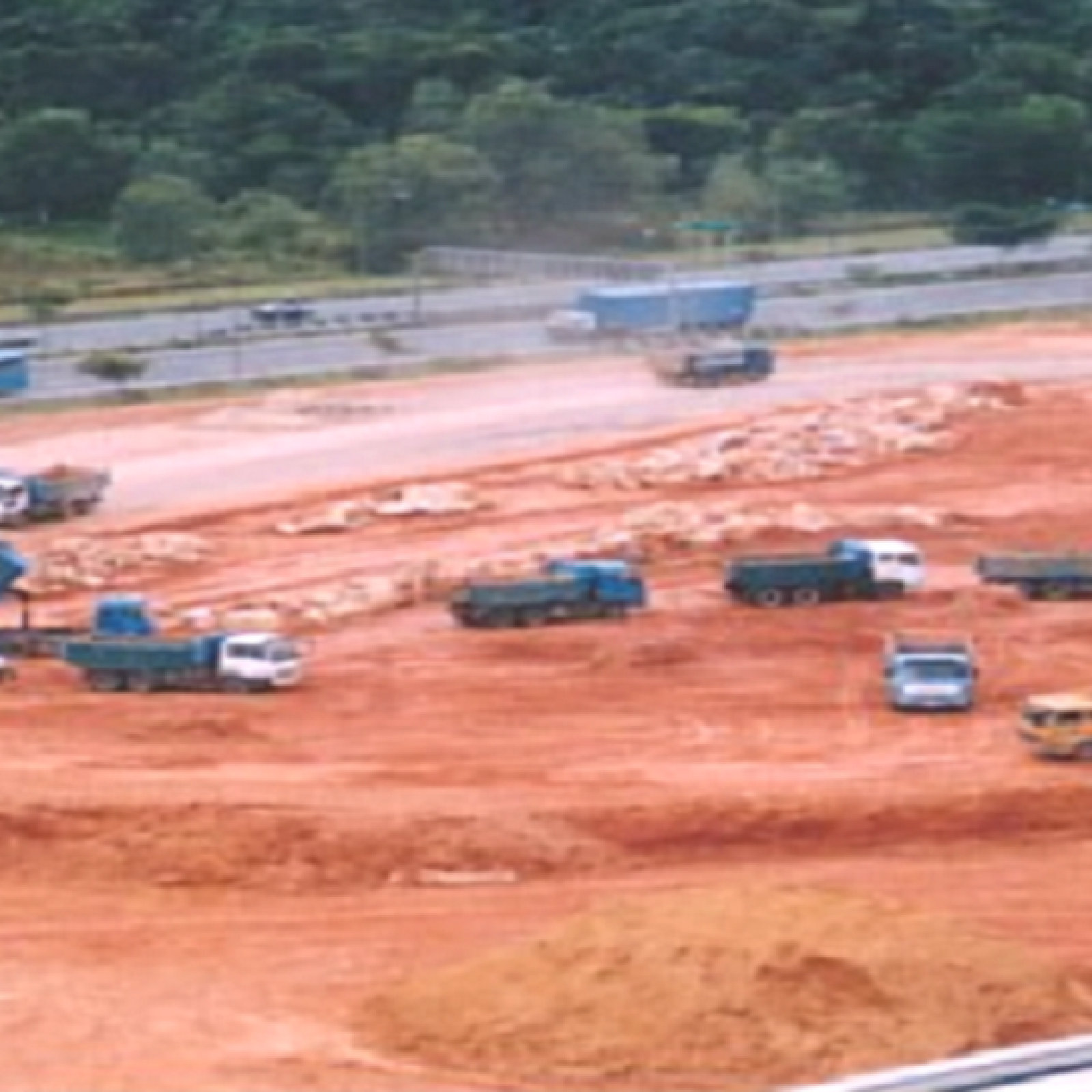 Earthwork at Bukit Panjang