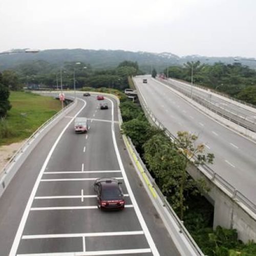 Widening of Slip Road from SLE to BKE (PIE)