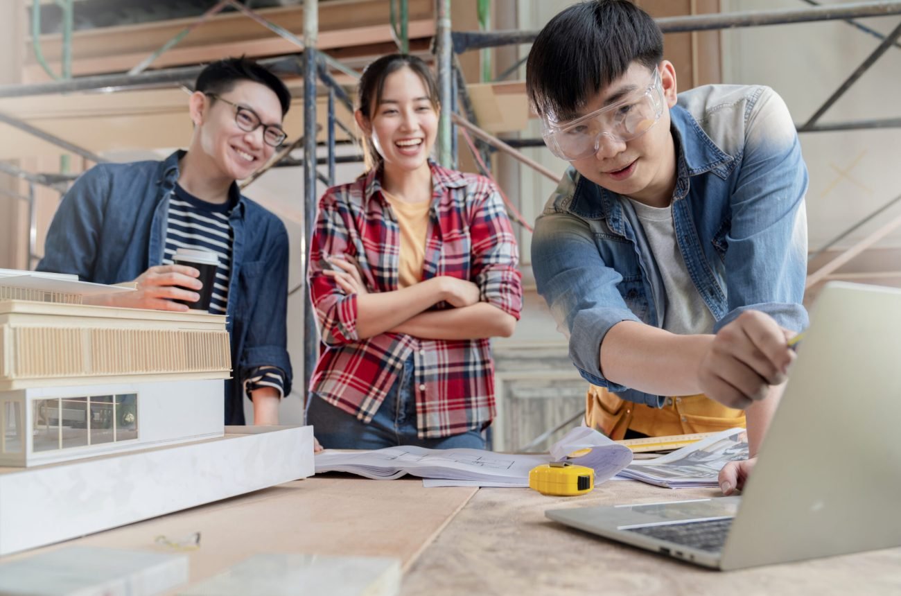 Group of Asian Students